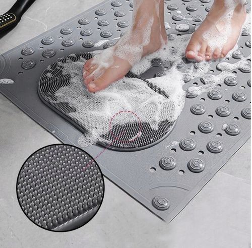 MATA ŁAZIENKOWA DYWANIK PRYSZNICOWA DO WANNY ANTYPOŚLIZGOWA 38x82cm na Arena.pl