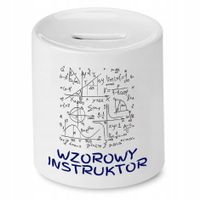 Dla Instruktora Skarbonka Wzorowy Instruktor Z Nadrukiem Ze Zdjęciem