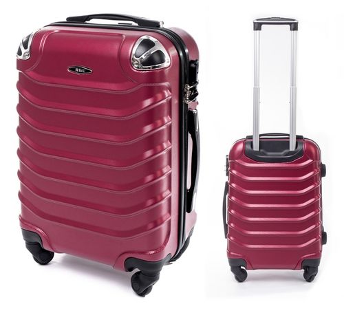 MAŁA WALIZKA L NA KÓŁKACH PODRÓŻNA TORBA ABS RGL na Arena.pl