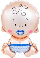 Balon foliowy Bobas chłopiec 49x74cm