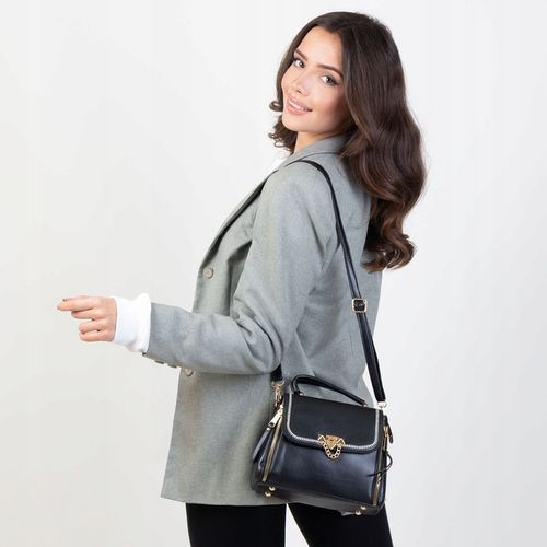 Alessio TOREBKA elegancka listonoszka DAMSKA KUFEREK na ramię miejska na Arena.pl