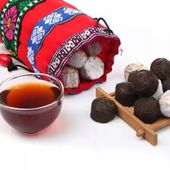 Oryginalna organiczna herbata Pu-erh kapsułki odchudza, oczyszcza 200 g