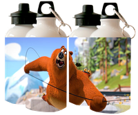 Bidon Sportowy Junior Grizzy i Lemingi