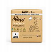 Sleepy podpaski higieniczne ze skrzydełkami Sleepy Ecologic Long 7szt.