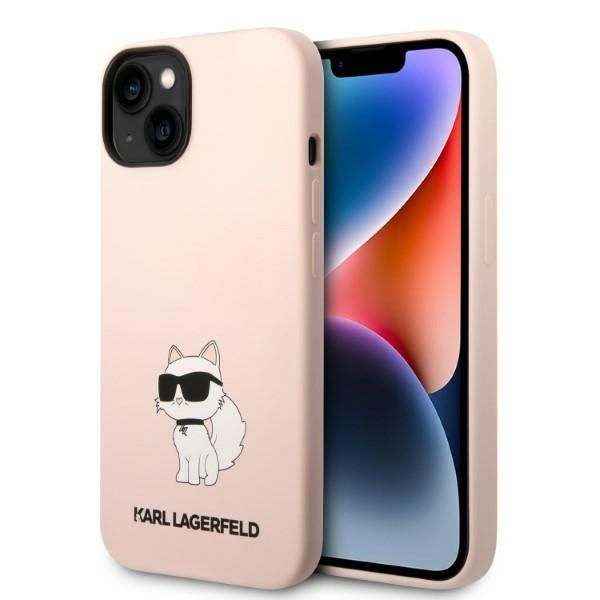 Etui Karl Lagerfeld do iPhone 15 Plus, iPhone 14 Plus, Różowy zdjęcie 1