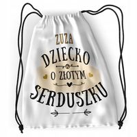 Plecak Sportowy Szkolny Dla Zuzy Córki Dziecka Z Nadrukiem Ze Zdjęciem