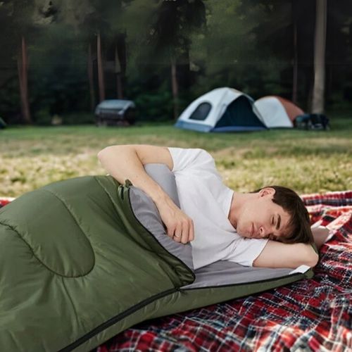 ŚPIWÓR TURYSTYCZNY WOJSKOWY MUMIA KOŁDRA ZIMOWY Z KAPTUREM 1-15°C 200x70 CM na Arena.pl