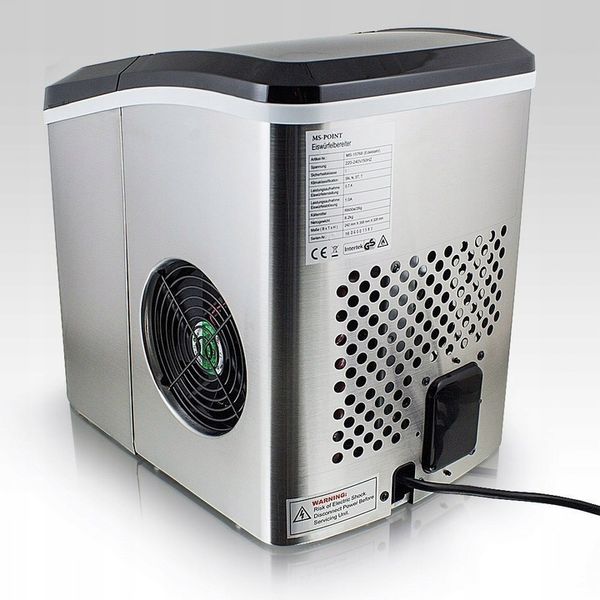 KOSTKARKA DO LUDU MASZYNA DO KOSTEK SREBRNA STAL NIERDZEWNA 2 ROZMIARY 15KG zdjęcie 12