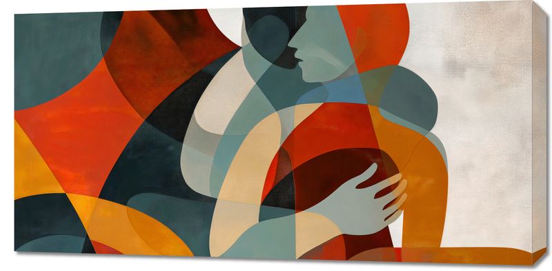 Obraz 100x50cm Objęcia zdjęcie 1