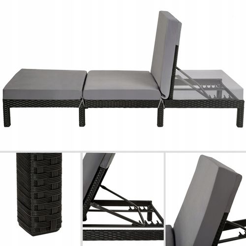 Leżak ogrodowy polirattan Sofia na Arena.pl
