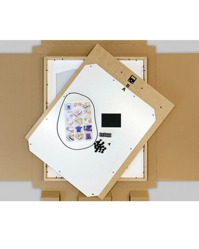 Ramka na koszulkę sportową - BASIC biała na Arena.pl