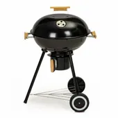 Grill ogrodowy okrągła pokrywa, popielnik