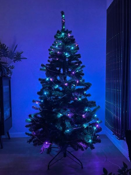 INTELIGENTNE Lampki Choinkowe 100LED SMART FLASH Bluetooth App PILOT - 10m zdjęcie 8