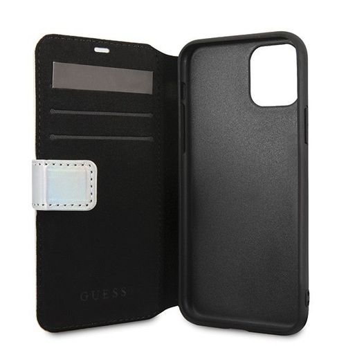 Guess GUFLBKN58BLD iPhone 11 Pro srebrny/silver book Iridescent na Arena.pl