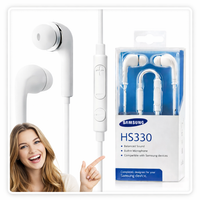 Samsung EO-HS330 Słuchawki Douszne Jack 3.5mm z Mikrofonem i Pilotem Białe Oryginalne