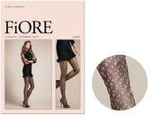 Rajstopy w panterkę cętki 20 den zwierzęcy wzór Pink Black 4