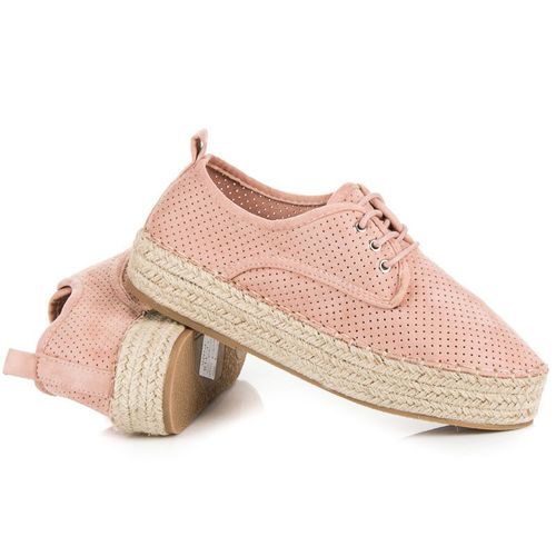 Ażurowe espadryle na platformie r.37 na Arena.pl