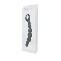 plug analny silikonowy caterpill ass toyz4lovers czarny 19,5 cm