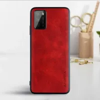 Etui AIORIA Vintage LEATHER do Xiaomi Poco M3 czerwony