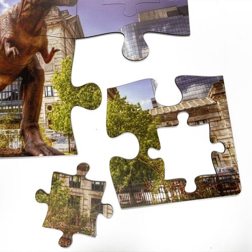 PUZZLE DREWNIANE DOUBLE Z TWOJEGO ZDJĘCIA NA PREZENT 12 el 60x40cm na Arena.pl