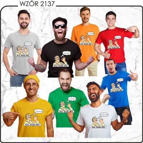 Koszulka z nadrukiem PREZENT DZIEŃ DZIADKA ROK na Arena.pl