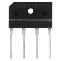 D10XB80 mostek prostowniczy jednofazowy Graetza 800V 10A płaski