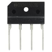 D10XB80 mostek prostowniczy jednofazowy Graetza 800V 10A płaski