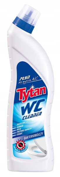 PŁYN DO MYCIA CZYSZCZENIA WC TYTAN NIEBIESKI 700g zdjęcie 1