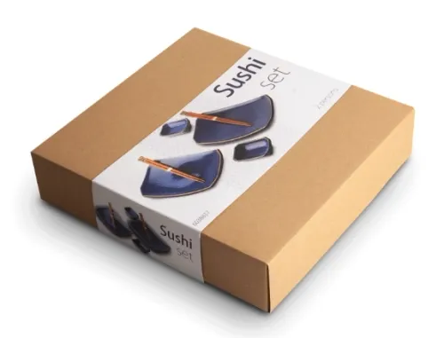 Zestaw do sushi Blue niebieski, 6 elementów - Emro Aziatica na Arena.pl