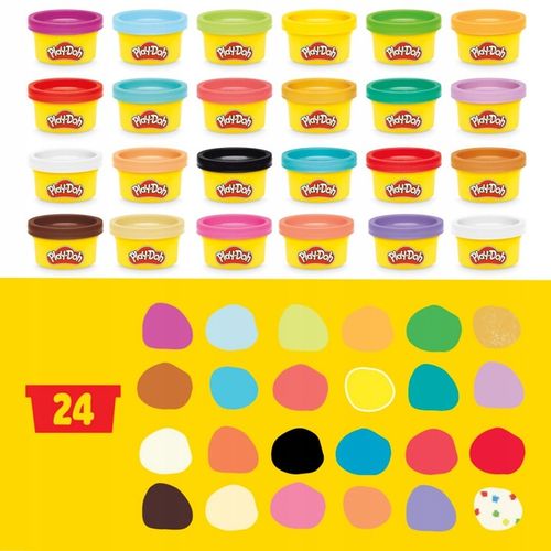 Play-Doh Ciastolina Kalendarz Adwentowy Świąteczny akcesoria Hasbro G0501 na Arena.pl