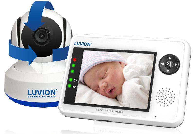 Videoniania Luvion Essential PLUS 3,5" z monitorem oddechu Snuza Hero na Arena.pl