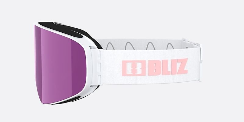 Gogle Bliz Flow Matt White Frame 0ZG8004 zdjęcie 2