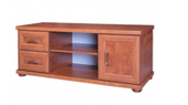 Klasyczna Szafka RTV olcha 120cm OLEK