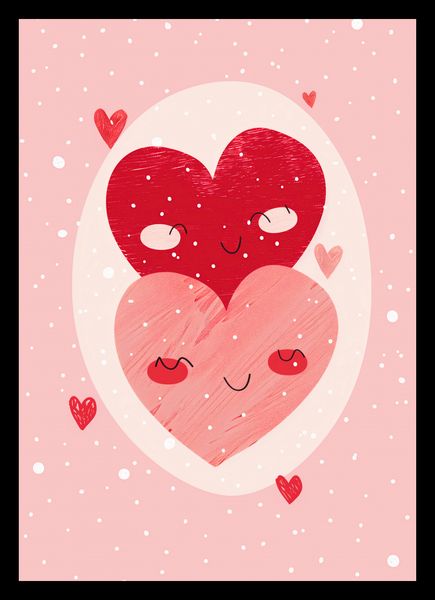 Plakat 21x29,7cm Ciepło Serca zdjęcie 2