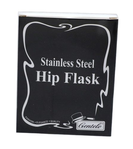 Piersiówka ze Stali Nierdzewnej w EkoSkórze Krokodyla 7 OZ ok. 210 ml na Arena.pl