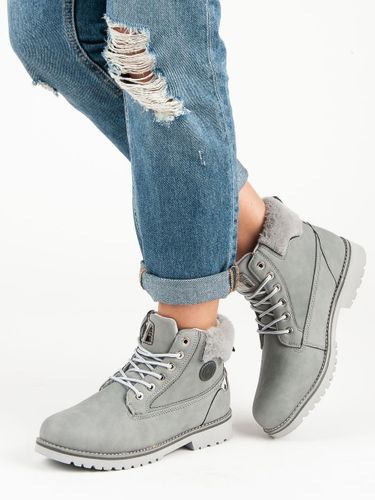 SZARE TRAPERKI Rozmiar - 41 na Arena.pl