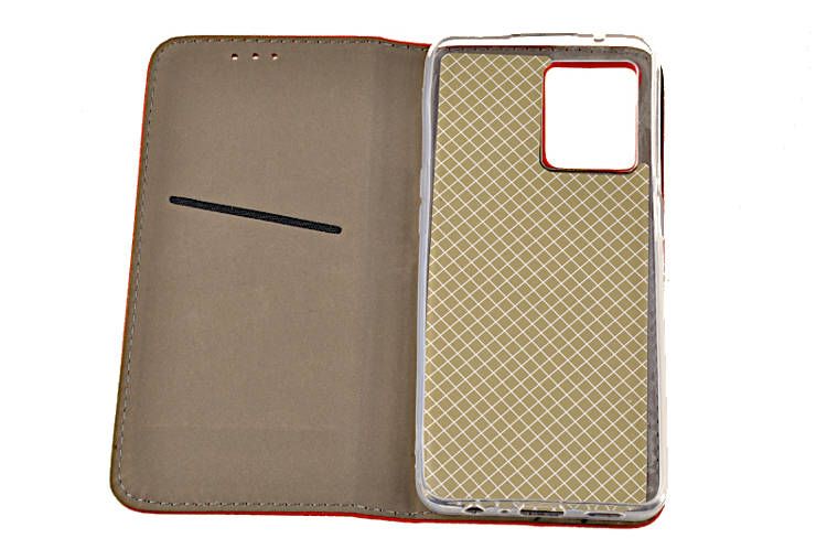 Etui Smart do Oppo Reno 7 4G czerwony zdjęcie 3