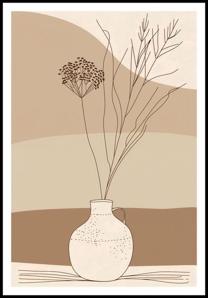 Plakat 68x101cm Kojący Wazon zdjęcie 3