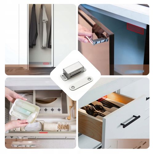 MAGNES DO DRZWI SZAFY PRZESUWNEJ MAGNES DO SZAFEK SZUFLAD KUCHENNYCH na Arena.pl