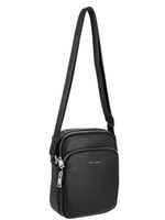 Torebka listonoszka David Jones męska saszetka na ramię czarna