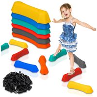 KAMIENIE BALANSUJĄCE Ścieżka Sensoryczna 14el do Treningu Równowagi Zestaw