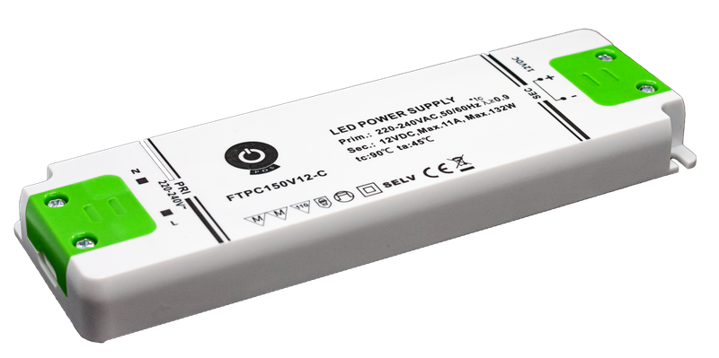 zasilacz LED 12V/11A plastic case zdjęcie 1