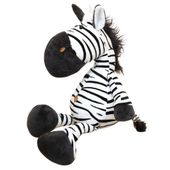 Pluszowa Maskotka Przytulanka Zebra Biało Czarna 25cm