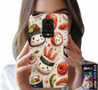 ETUI DO XIAOMI NOTE 9 PRO / 9S - SŁODKIE UŚMIECHNIĘTE SUSHI OBUDOWA CASE
