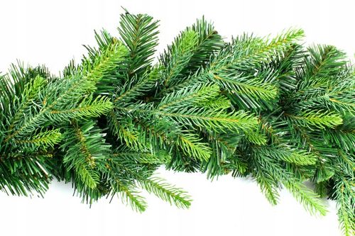 GIRLANDA ŁAŃCUCH CHOINKOWY OZDOBA ŚWIĄTEC.ZNA ŚWIERK GĘSTA 300 CM 1 SZT na Arena.pl