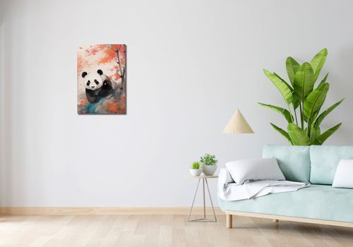 Obraz 40x60cm Panda wśród Klonów na Arena.pl