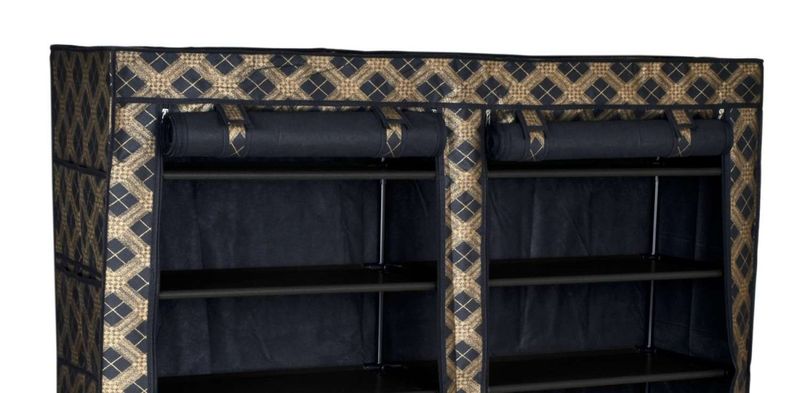 Szafa tekstylna na buty Gabi - krata zdjęcie 5