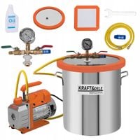 Pompa próżniowa z komorą próżniową 100 l/min 5pa 1440 rpm 230v KD11785