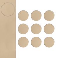 Zaślepka Meblowa Naklejka Samoprzylepna Kolor Beż fi 20mm 9 szt ZM154