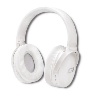Qoltec Słuchawki bezprzewodowe z mikrofonem|BT|Super bass Dynamic|     Białe perłowe